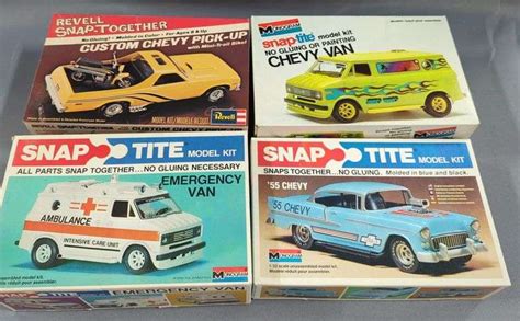 Snap Tite Chevy Model Kit Snap Tite Emergency Van Model Kit