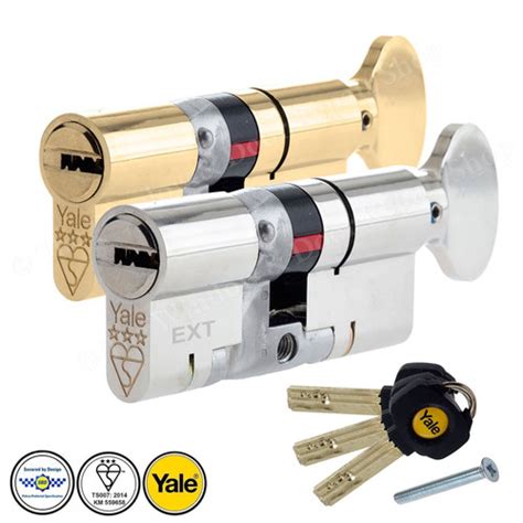 Yale Platinum 3 Star Thumb Turn Anti Snap Euro Cylinder Upvc Front Door