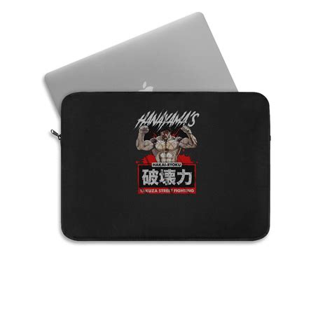 Hanayama Yakuza Street Fighting Baki Hanma Baki The Grrappler Laptop Sleeve