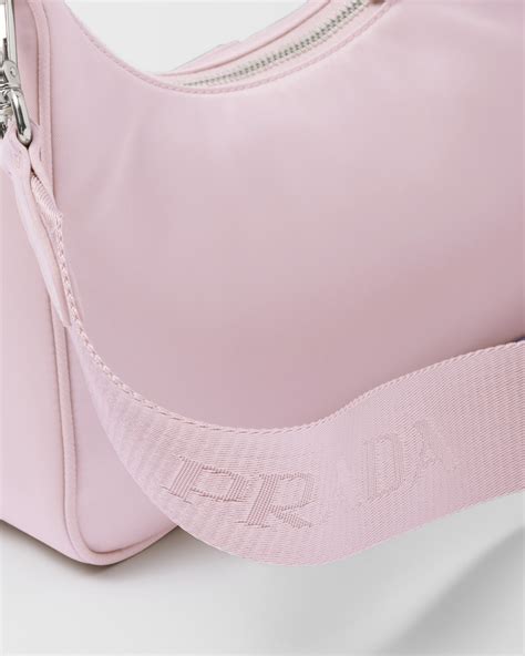 Alabaster Pink Prada Re Edition Re Nylon Bag Prada