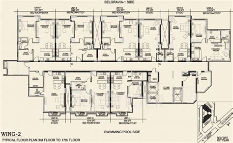 bhk cluster plan image central park  room  sale  sector