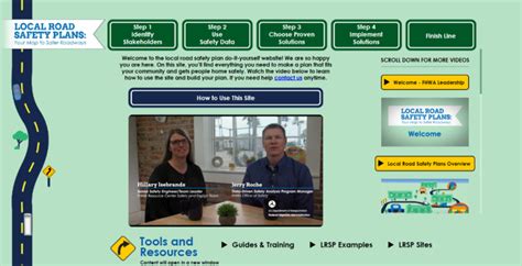 Fhwa Local Road Safety Plan Site Gets A Refresh National Center For