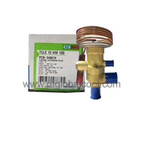 Jual THERMAL EXPANSION VALVE TCLE 12 HW 100 Jakarta Utara GLOBAL