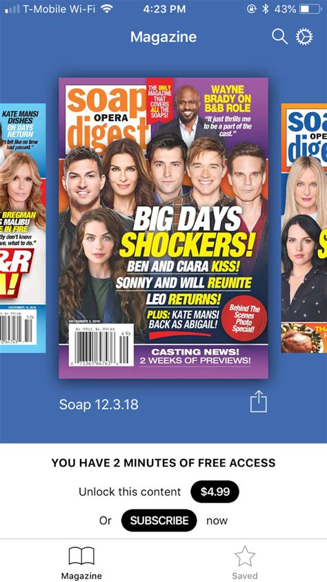 Soap Opera Digest For Iphone Download