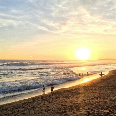 Sunset At Echo Beach In Canggu Bali Scenic Views Canggu Bali Sunset