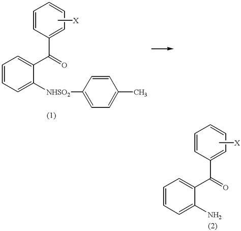 Us6310249b1 Process For Producing 2 Aminobenzophenone Compound