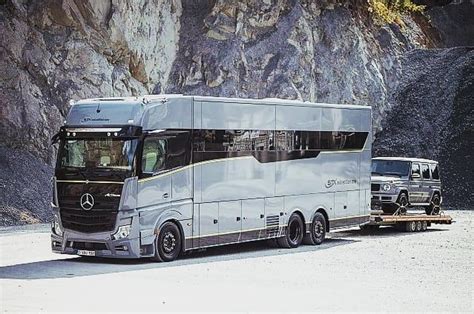 Größtes Luxus Wohnmobil Europas Luxus camping Mercedes camper Wohnmobil