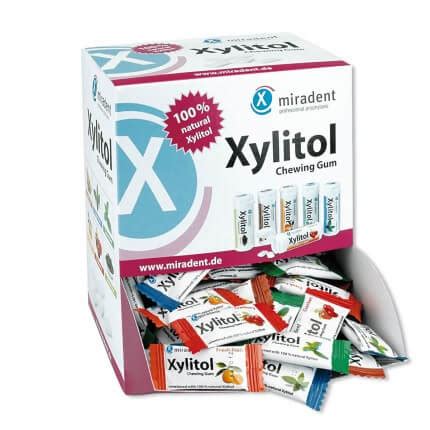 Miradent Xylitol Dental Care Chewing Gum DocCheck Shop