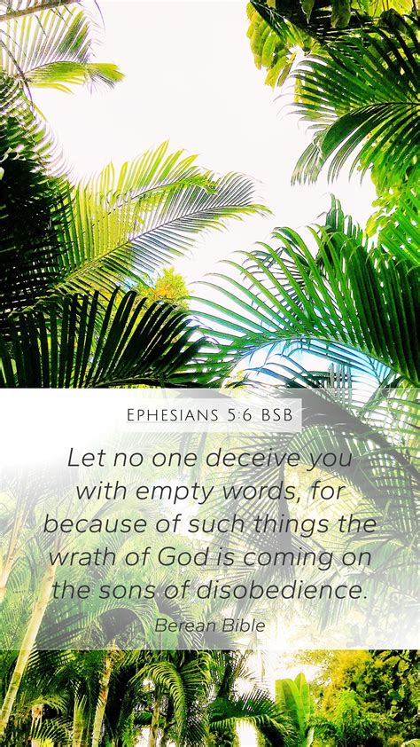 Ephesians Bsb Mobile Phone Wallpaper Let No One Deceive You With