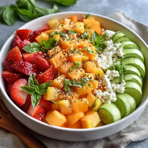Summer Melon Salad Recipe Refreshing Fruit Salad For Summer