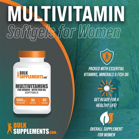 Multivitamin Softgels for Women - Get the Most Out of Your Day