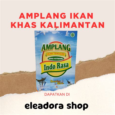 Jual Amplang Ikan Tenggiri INDO RASA Kotak Besar Amplang IndoRasa