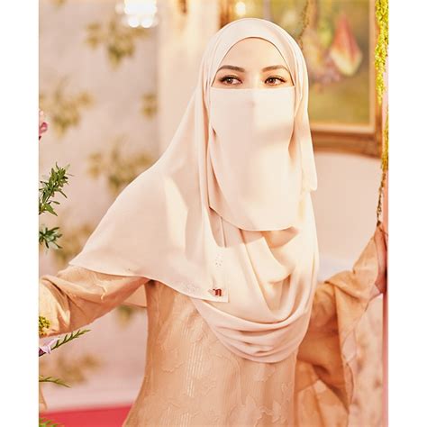 Maria Full Instant Hijab By Naelofar 100 Original Tudung Sarung