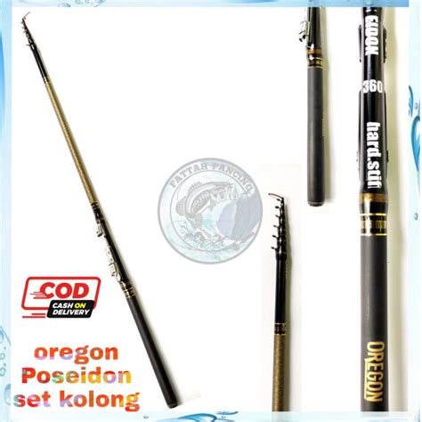 Jual Joran Tegek Kolong Oregon Poseidon 360 450 540 Carbon Ring Custom