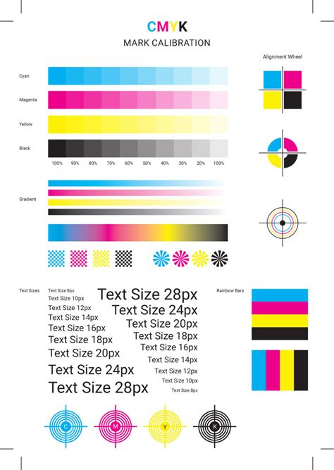 Printer Color Test Page | Color Test Page