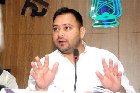 Bihar Deputy Cm Tejashwi Yadav Addresses A Press Conference