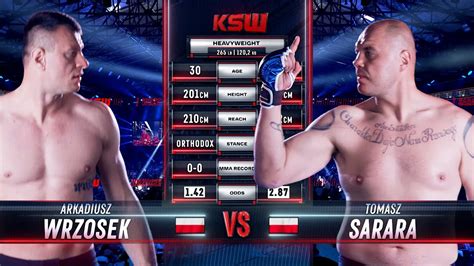 Ksw Free Fight Arkadiusz Wrzosek Vs Tomasz Sarara Ksw Youtube