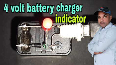 4 Volt Battery Charger Indicator 4 Volt Battery Charger Circuit 4 Volt Battery Charge Kaise