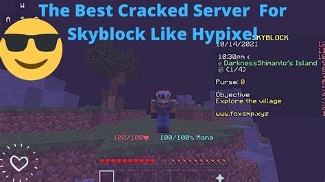 The Best Cracked Skyblock Server Look Like Hypixel Skyblock 1 YouTube