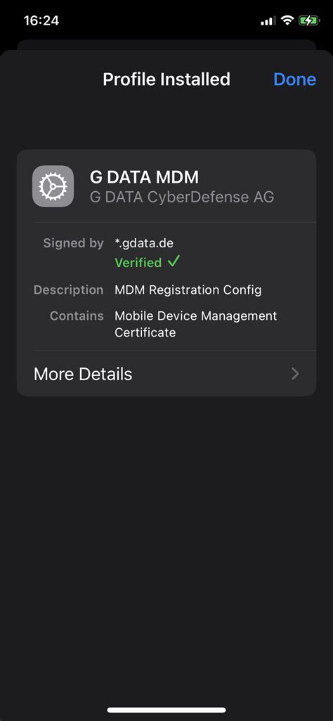 Detailed Instructions For Adding An IOS Device To G DATA Mobile Device