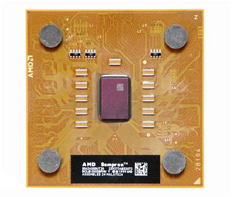 AMD Sempron (K7) - CPU MUSEUM - MUSEUM OF MICROPROCESSORS & DIE PHOTOGRAPHY