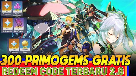 Primogems Gratis Nih Buruan Ambil Kode Redeem Nya Kode Redeem