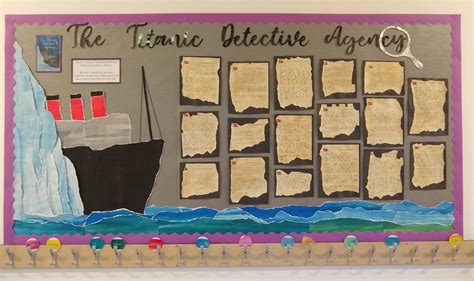 Fabulous Class Display Using The Titanic Detective Agency As The