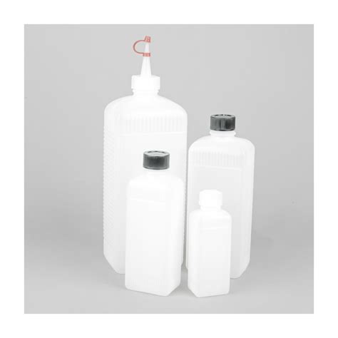 Narrow Neck Rectangular Plastic Bottle Series Hdpe