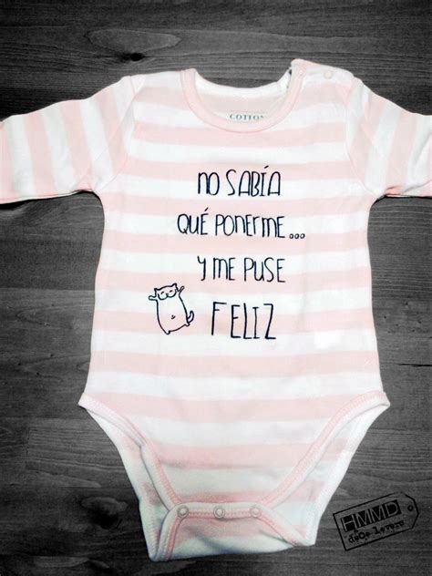 Body personalizado Regalo original recién nacido Frases alegres para