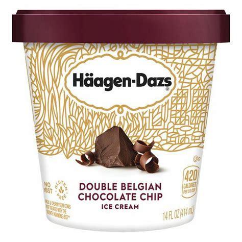 Haagen Dazs Ice Cream Double Belgian Chocolate Chip Wegmans