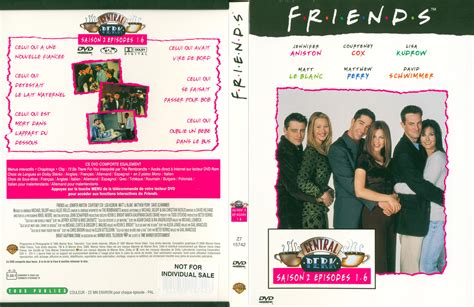 Jaquette Dvd De Friends Saison 2 Dvd 1 Cinéma Passion