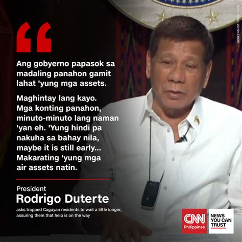 CNN Philippines On Twitter President Rodrigo Duterte Asks Cagayan