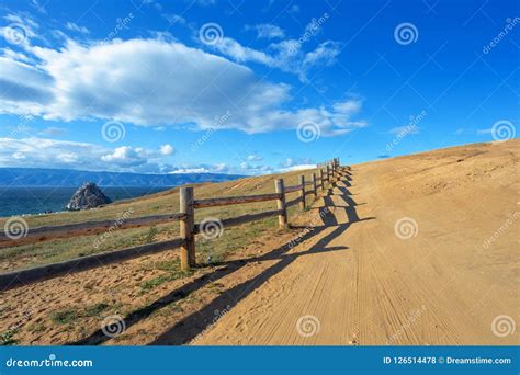 Olkhon Island on the Lake Baikal on Summer Stock Photo - Image of sand ...