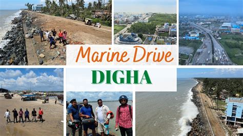 Digha Marine Drive Drone Vieu Kolkata To Digha Skuti Bike Ride