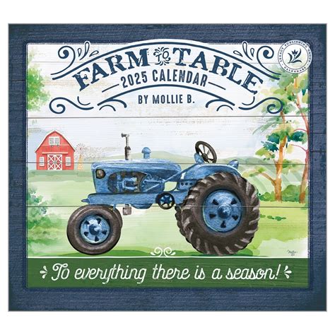 Farm To Table Kalender Kopen Art Work Van Mollie B The Lang Store