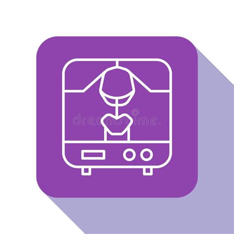 Xray Machine Line Art Stock Illustrations Xray Machine Line Art