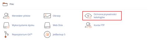 Jak Ustawi Has O Na Katalogu W Cpanel Domenomania Pl