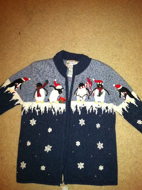 penguin sweater