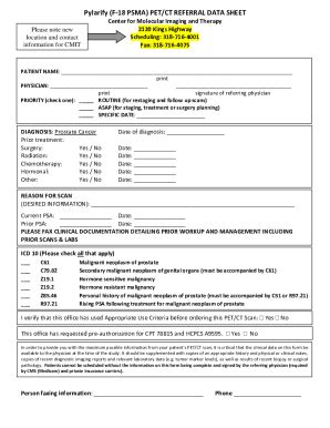 Fillable Online Improved Pet Ct Scans For Prostate Cancer With Pylarify