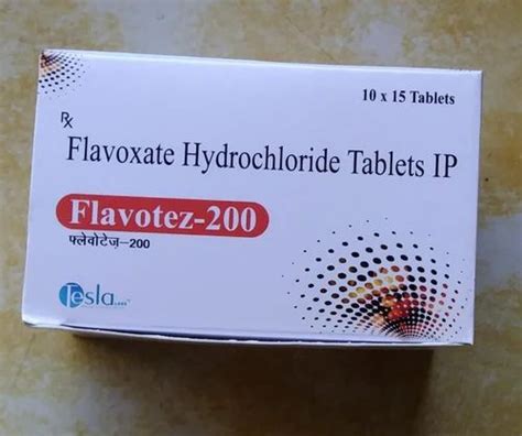 200mg Flavoxate Hydrochloride Tablets At Rs 280 Pharmaceutical