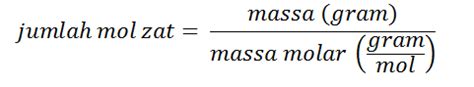 Pengertian Dan Rumus Satuan Mol Siswapedia