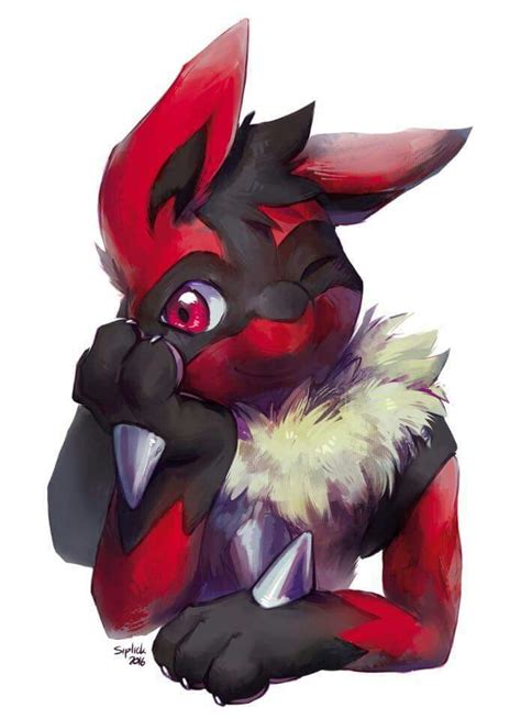 Red Lucario Cute Pokemon Pictures Furry Art Pokemon Fan Art