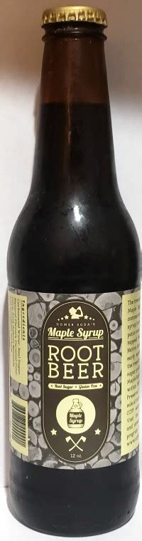 Homer Soda Maple Syrup Root Beer Anthonys Root Beer Barrel