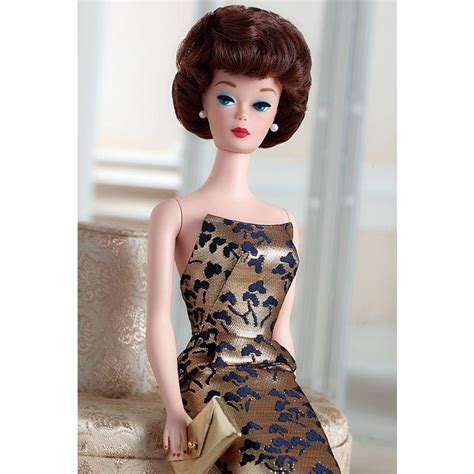 Barbie Signature 1961 Brownette Bubble Cut Barbie Doll GXL25