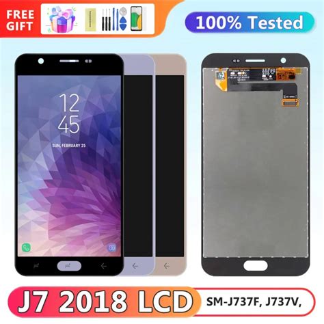 Pantalla Lcd De 5 5 Pulgadas Para Samsung Galaxy J7 2018 J737 J737f J737t J737u