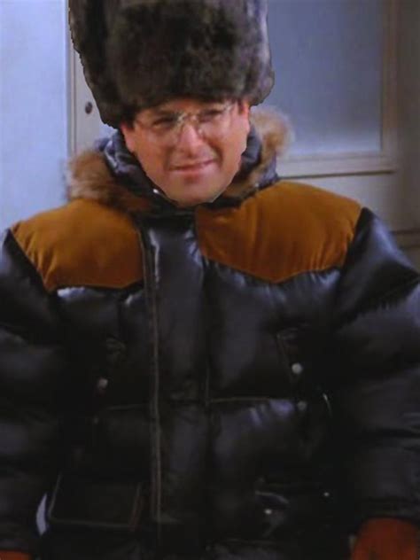 George Costanza Seinfeld The Jacket George Costanza Puffer Jacket