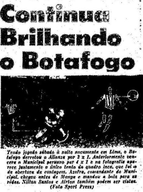 Historiador Alvinegro ᵇᶠʳ on Twitter 10 02 1962 Há 61 anos o