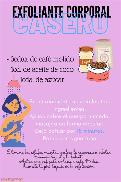 Exfoliante Corporal Casero Exfoliantes Corporales Caseros Exfoliante