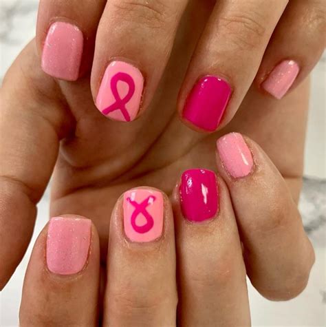 Top Breast Cancer Ribbon Nail Designs You Can T Miss In