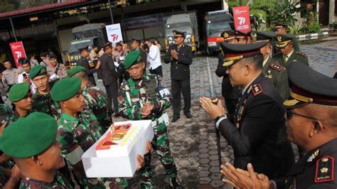 Polres Tanah Karo Dapat Kejutan Di Hari Bhayangkara Ke Kapolres